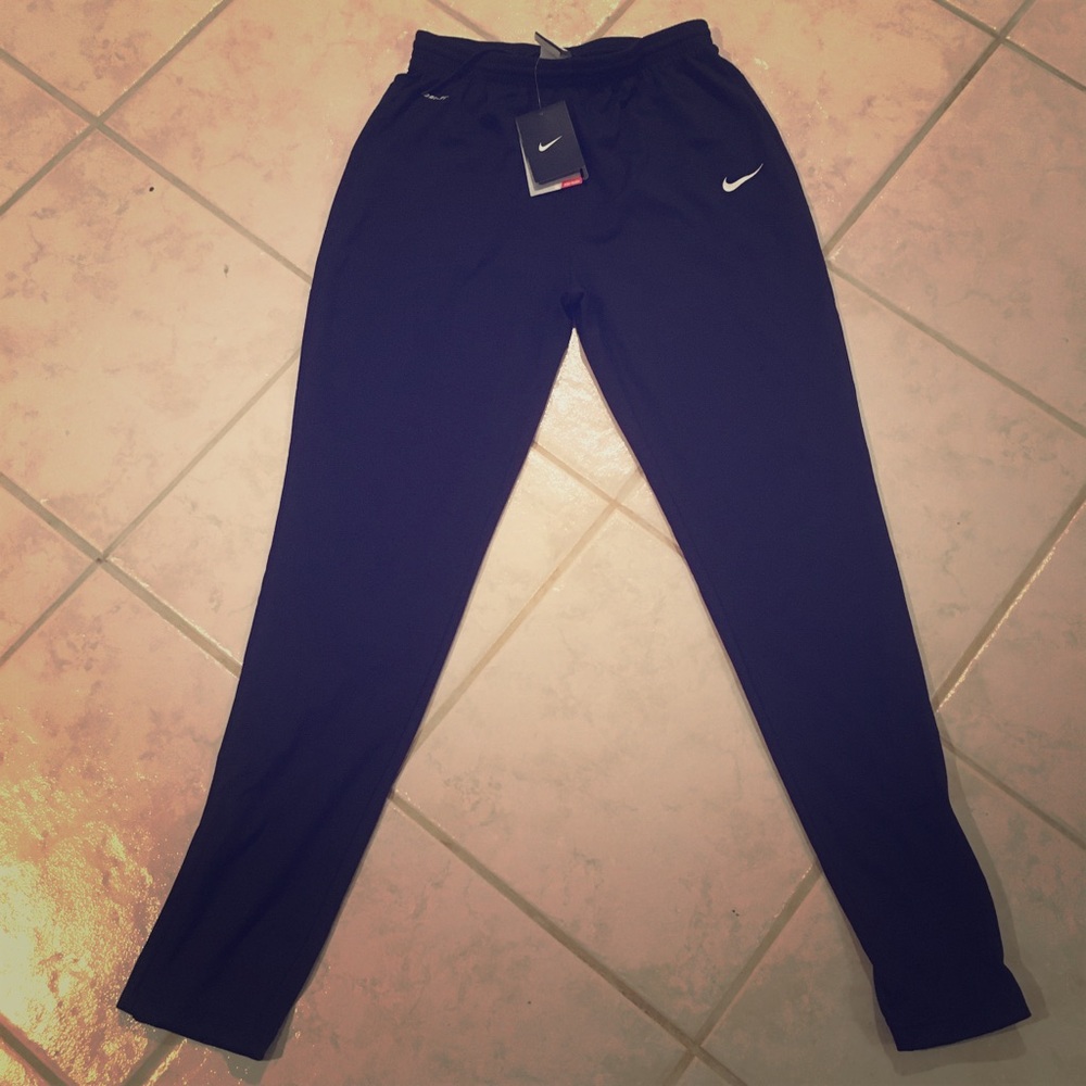Black nike drifit athletic/ soccer pant. NWT